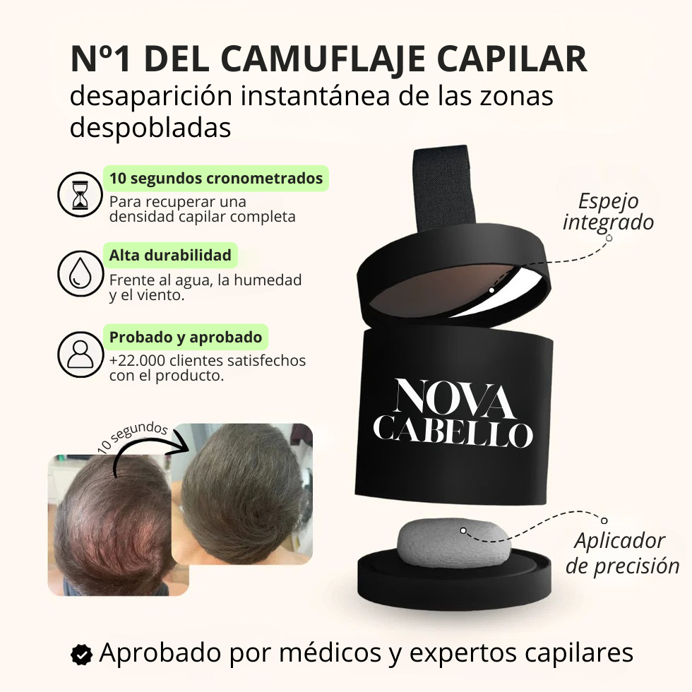 Camuflaje Capilar Instantáneo