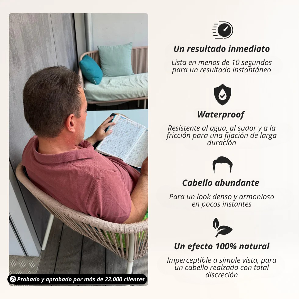 Camuflaje Capilar Instantáneo