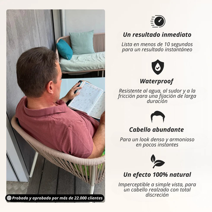 Camuflaje Capilar Instantáneo